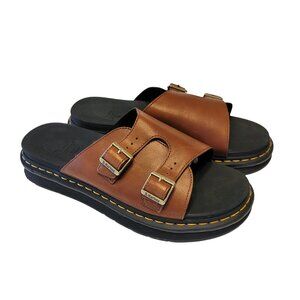 Dr. Martens Dax Leather Slide Sandals